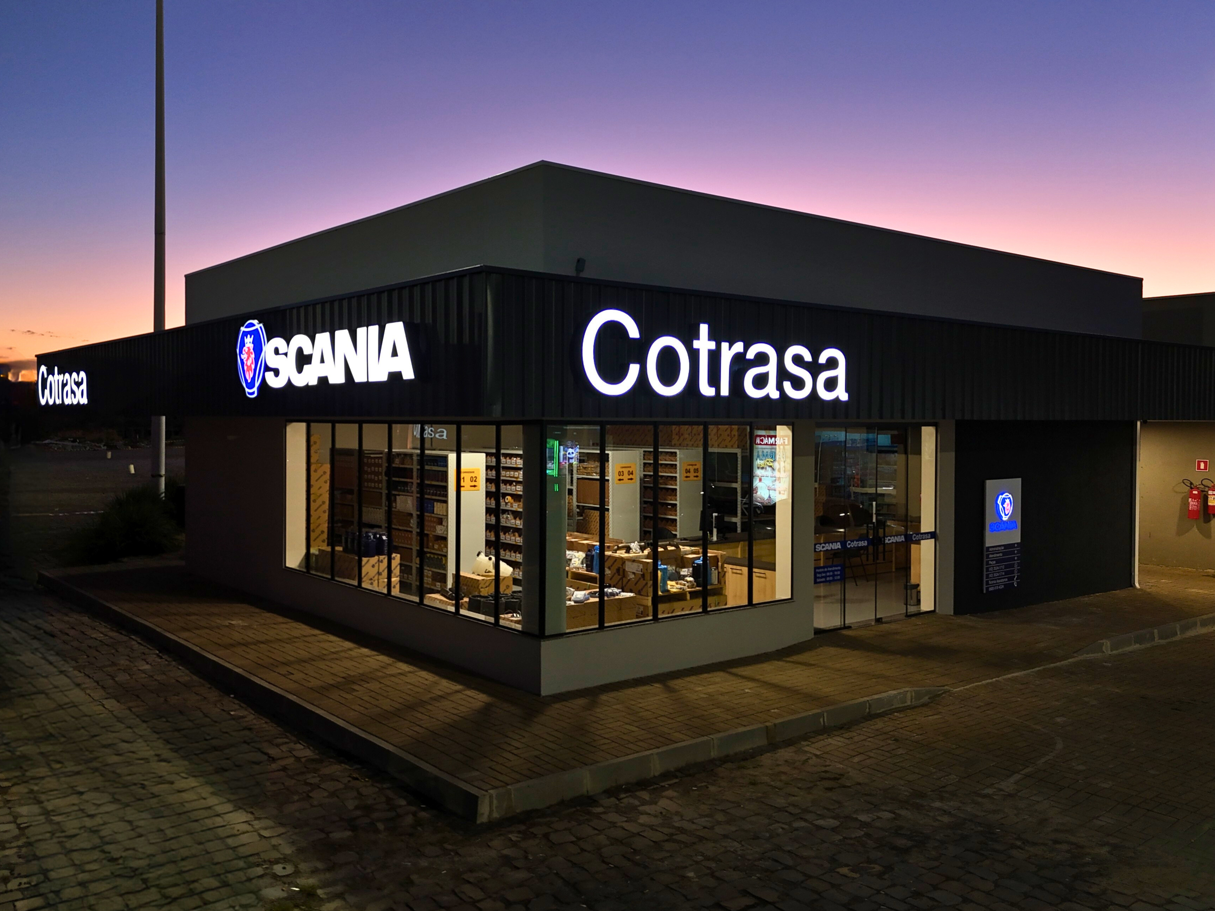 Scania Cotrasa expande atuação no Paraná com nova loja de peças em Paula Freitas  